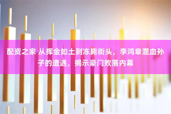 配资之家 从挥金如土到冻毙街头,李鸿章混血孙子的遭遇,揭示豪门败落内幕